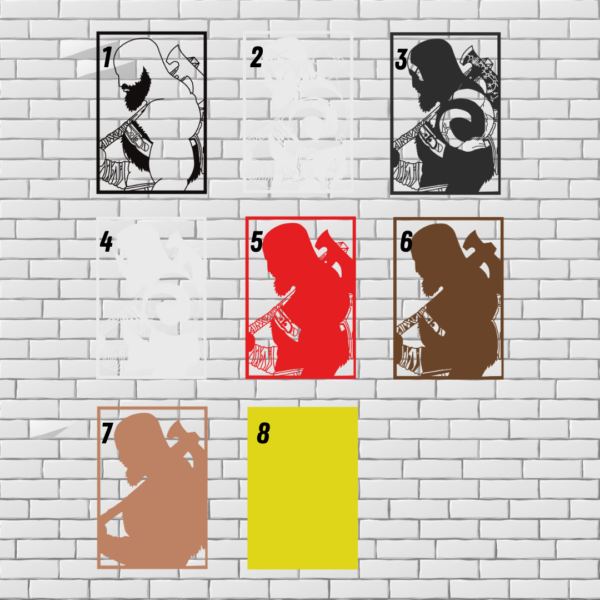 Kratos Layered Design Files for Cutting - Image 3