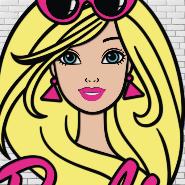 Barbie Multilayer Design for Laser Cutting - Image 2