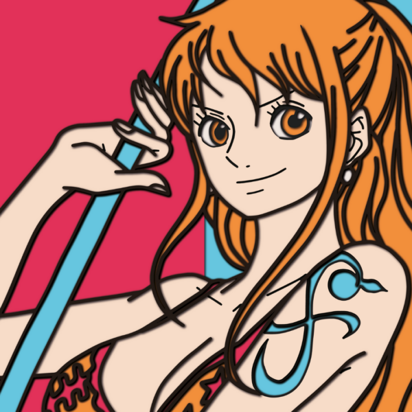 Nami Layered Design for Laser Cutting - Image 2