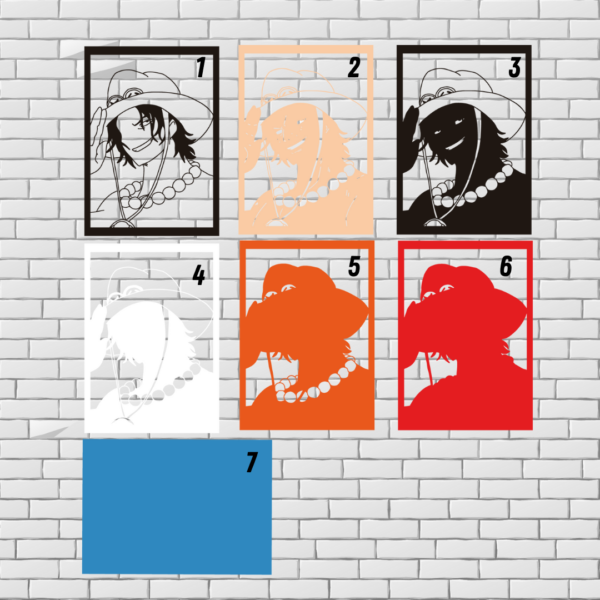 Portuguese D.Ace Layered Design Files for Cutting - Image 3
