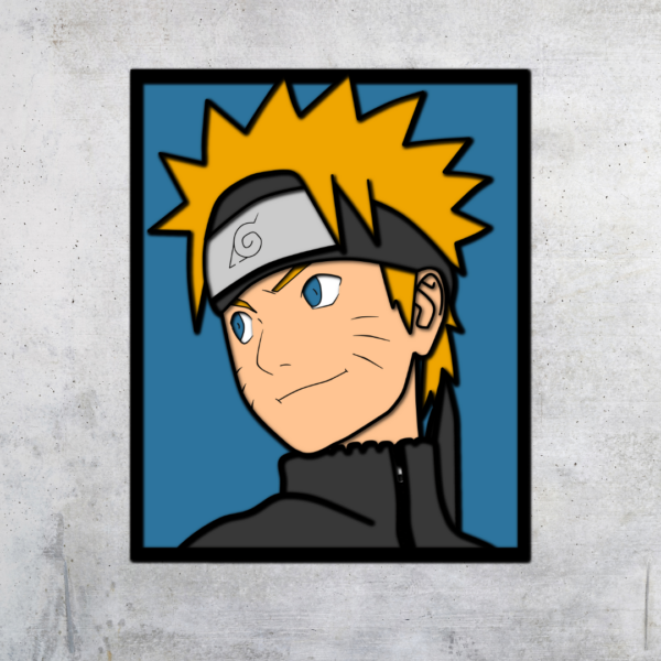 Naruto Layered Design Files for Cutting - Image 2