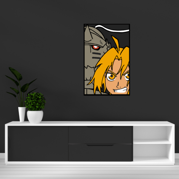 Elric Brothers Layered Design Files for Cutting - Image 3