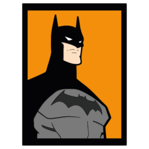 Batman layered design DC Comics cutting template laser wood files