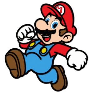 Mario multilayer design Nintendo cutting template laser wood files