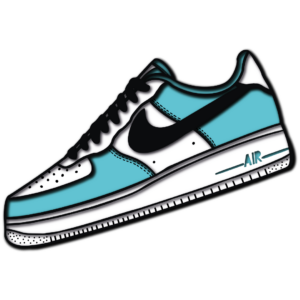 Air Force One SVG layered design nike cutting files wood paper cake topper