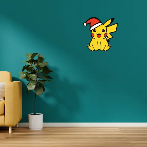 Christmas Pikachu Layered Design Cut File - Image 3