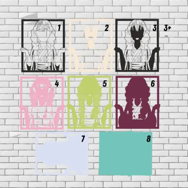 Mitsuri Layered Design File for Cutting - Image 2