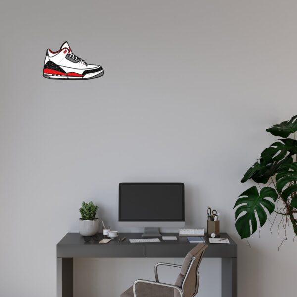 Sneaker Air Jordan 3 Multilayer Design for Laser Cutting - Image 3