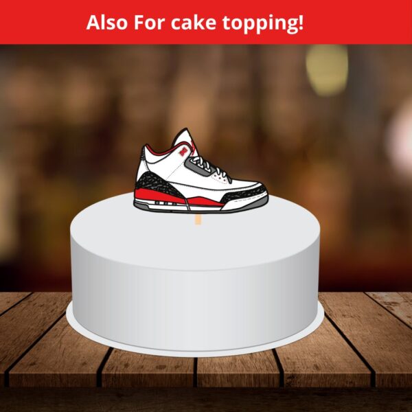 Sneaker Air Jordan 3 Multilayer Design for Laser Cutting - Image 4