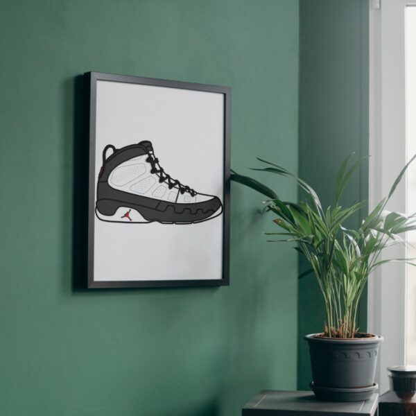 Jordan 9 SVG Cutting Files Layered Design - Image 4