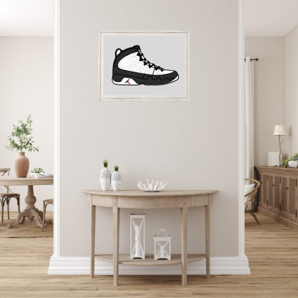 Jordan 9 SVG Cutting Files Layered Design - Image 3