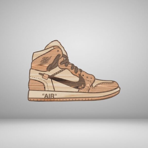 Jordan 1 Chicago Off-White SVG Multilayer Files - Image 2