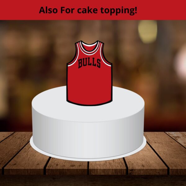 Chicago Bulls NBA Jersey Layered SVG Files - Image 2